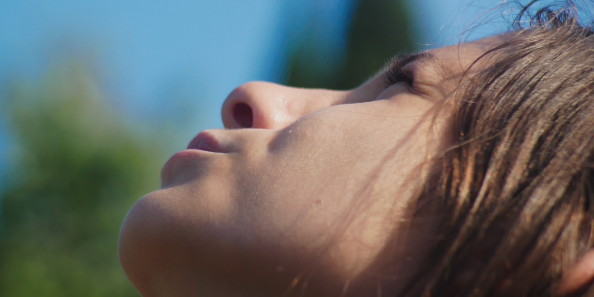 GIRL, PROFILE, OUTOOR
