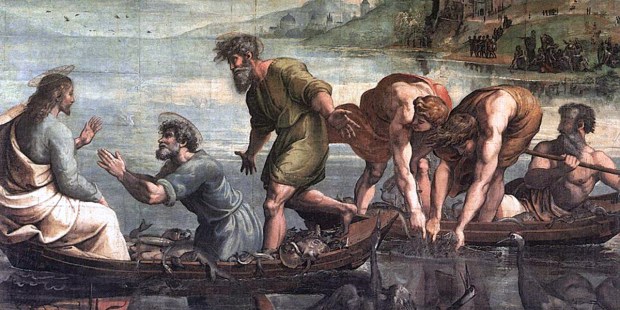 THE MIRACULOUS DRAUGHT OF FISHES
