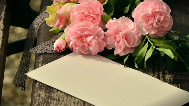 Papel e flores