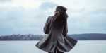 young woman park