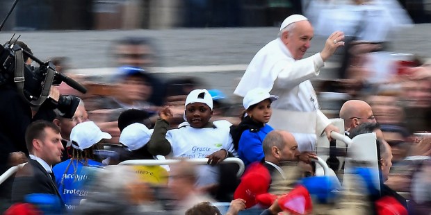 POPE FRANCIS POPEMOBILE