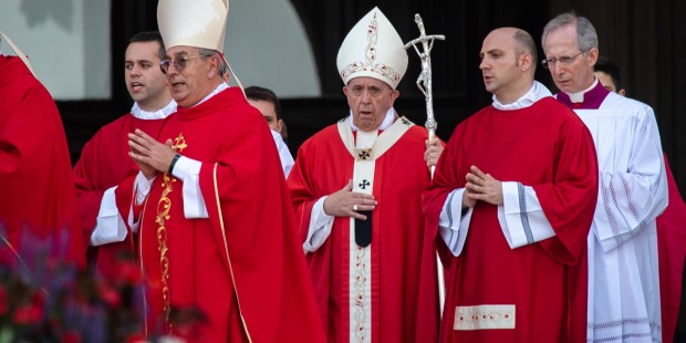 POPE PENTECOST VIGIL HOLY MASS