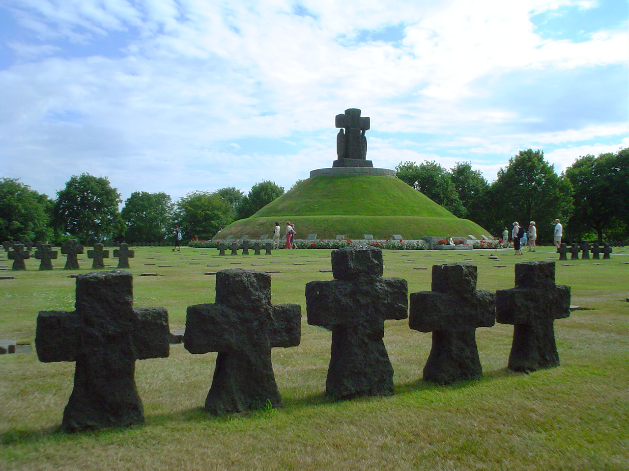 LA CAMBE: GERMAN MILITARY CEMETERY; NORMANDY