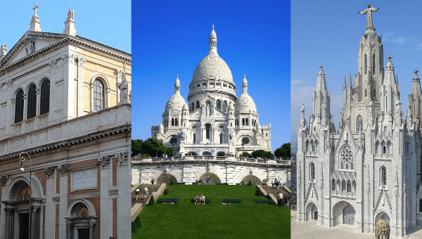 Sagrado Coração de Jesus basílica igreja Sacré Coeur Sacro Cuore