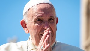 PAPA FRANCISCO NA PRAÇA DE SÃO PEDRO