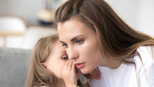 Mother, Child, Girl, Secret, Problem, Confidence