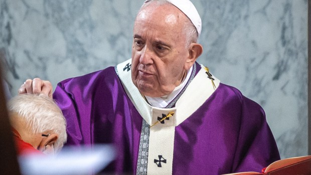 POPE ASH WEDNESDAY