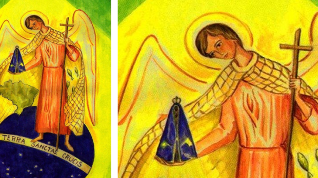 Anjo da Guarda do Brasil e Nossa Senhora Aparecida