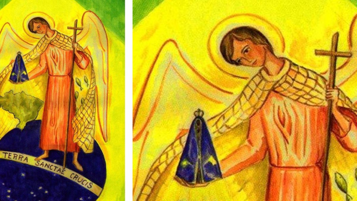 Anjo da Guarda do Brasil e Nossa Senhora Aparecida