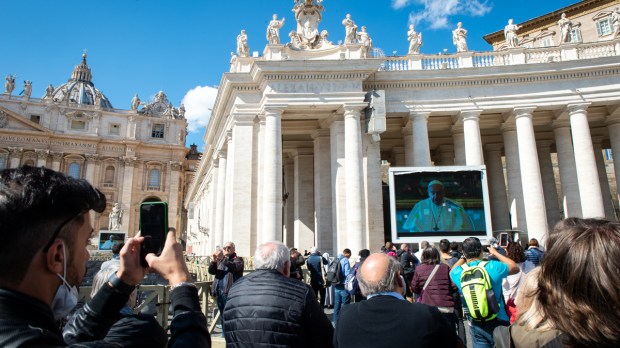 POPE ANGELUS COVID-19