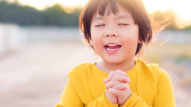 praying