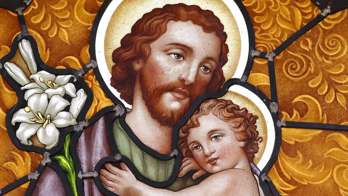 São José e o Menino Jesus