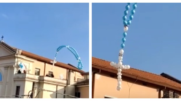 SUORE, ROSARIO, PALLONCINI