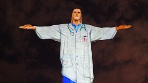 Cristo Redentor como médico