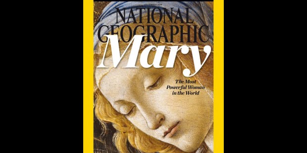 Maria na capa da National Geographic