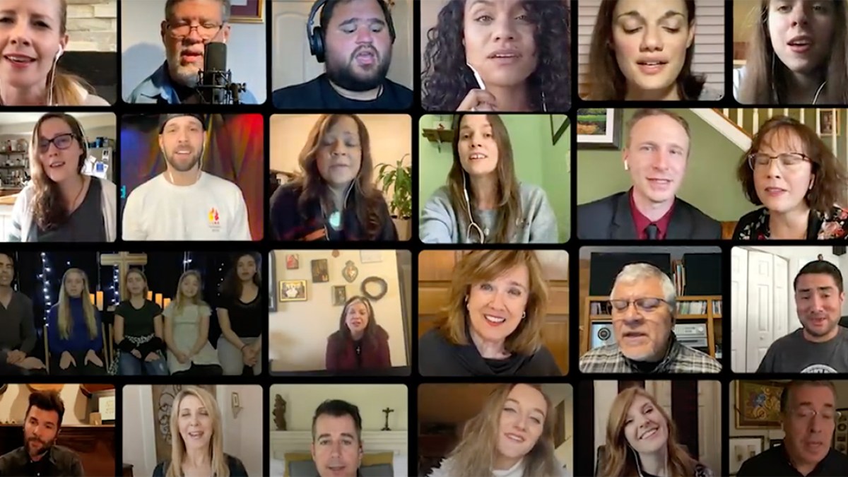 Be Not Afraid by Catholic Artists from Home