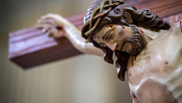 Imagem de Jesus na cruz