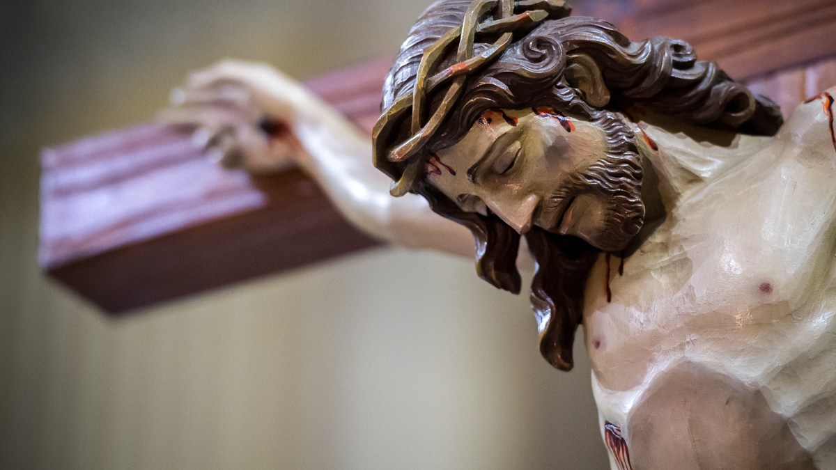 Imagem de Jesus na cruz