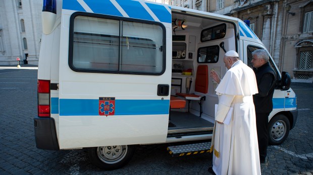 Ambulância do Papa