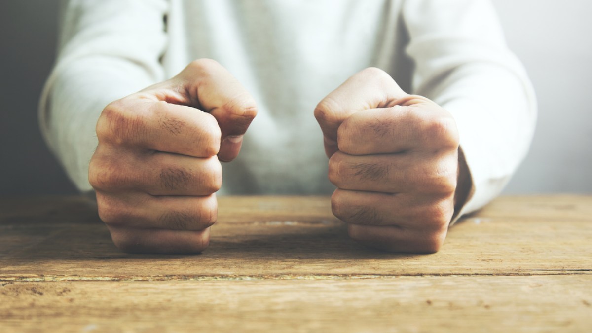 CLOSED FIST, ANGER