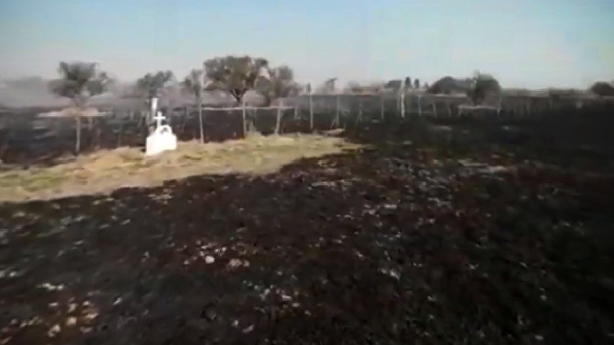 incêndio capela Argentina