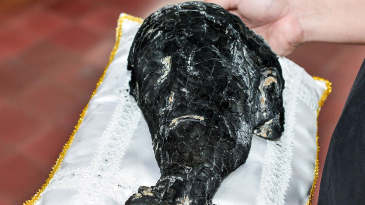 IMAGEM DE CRISTO QUEIMADA NA CATEDRAL DE MANÁGUA