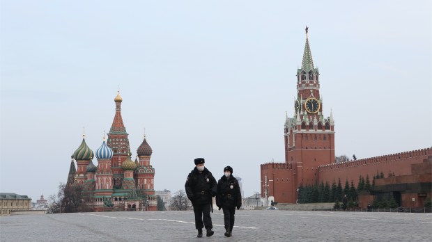 Praça Vermelha em Moscou