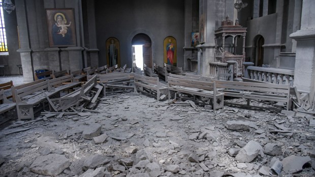 CATEDRAL ARMÊNIA DE SHUSHA EM KARABAKH