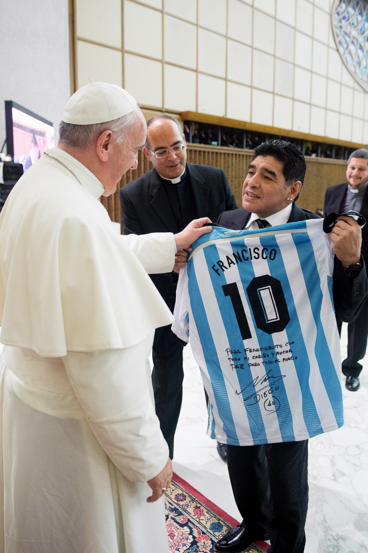 Papa Francisco e Maradona