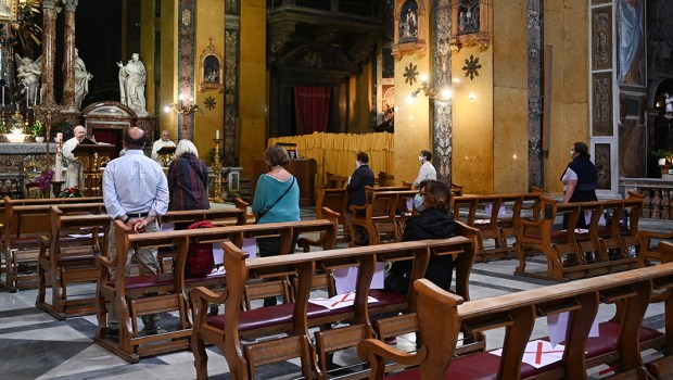 Igreja durante pandemia