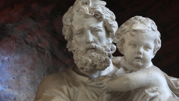 São José e o Menino Jesus