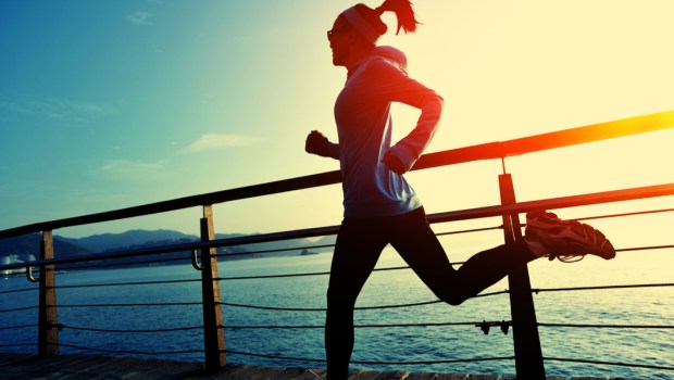 running