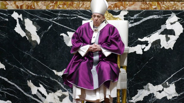 Quaresma iniciada pelo Papa Francisco na Quarta-Feira de Cinzas