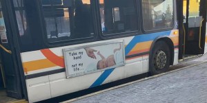 Ativistas pró-aborto acusam anúncio pró-vida em ônibus de ser &#8220;ofensivo&#8221;