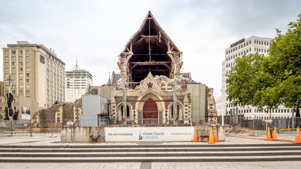 New Zealand’s Christchurch Cathedral