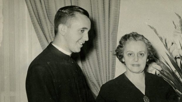 Regina Bergoglio and Pope Francis