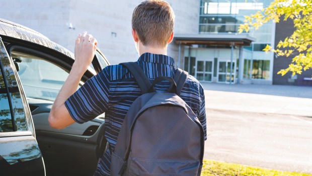 BOY, SCHOOL, CAR
