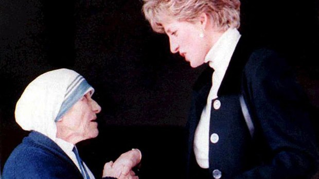 PRINCESS DIANA AND MOTHER TERESA