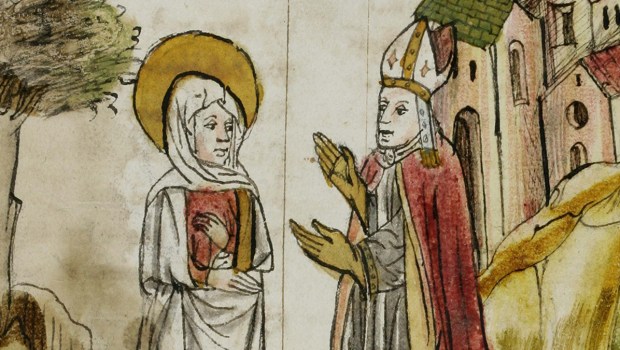 Wiborada with Solomon III