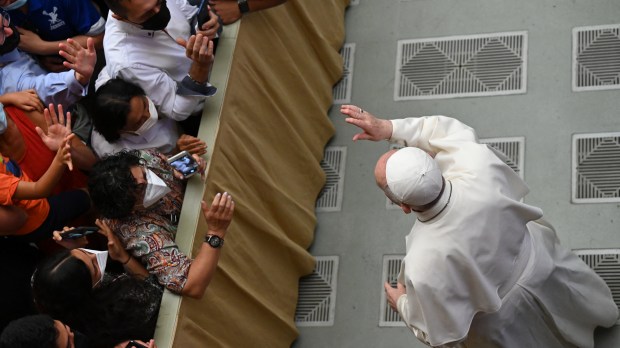 pope francis audience