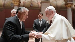 Viktor Orbán e o Papa Francisco