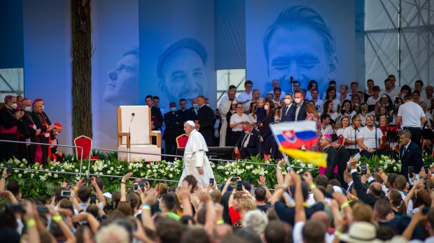 Papa Francisco na Eslováquia