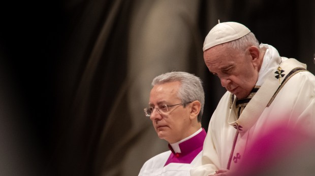 Pope-Francis-Mgr-Giovanni-Ravelli-Antoine-Mekary-Aleteia