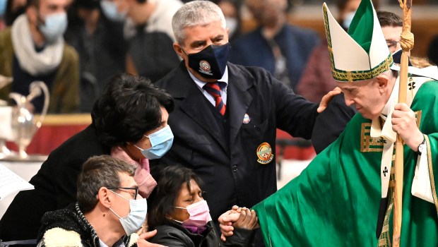 POPE-MASS-POVERTY-AFP