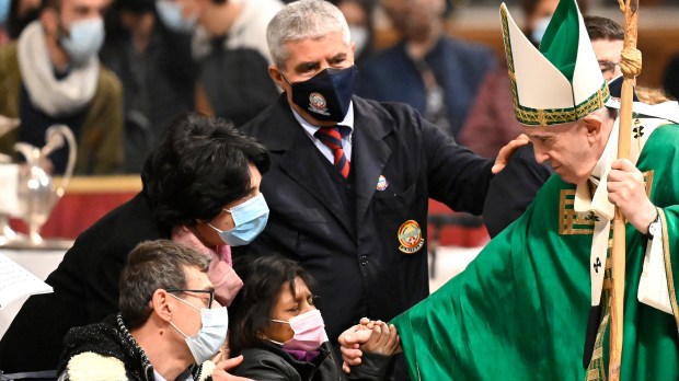 POPE-MASS-POVERTY-AFP