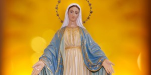 Por que alguns raios de Nossa Senhora das Graças estavam apagados?