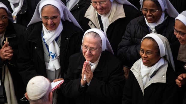 Pope Francis Nuns