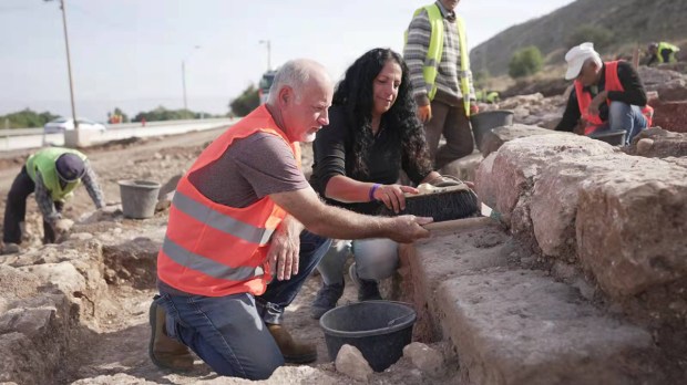 Ancient synagogue uncovered in Migdal