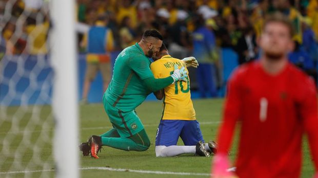 Weverton, goleiro da seleção brasileira