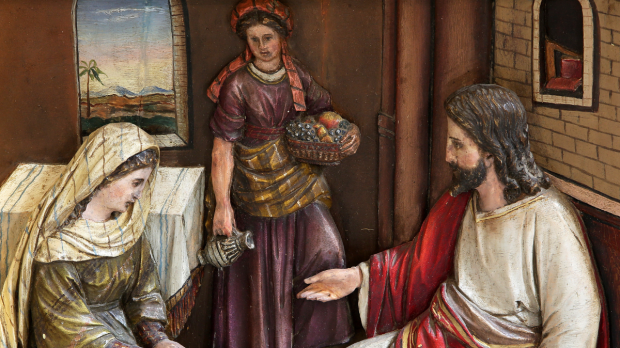 Jesus, Mary Marta